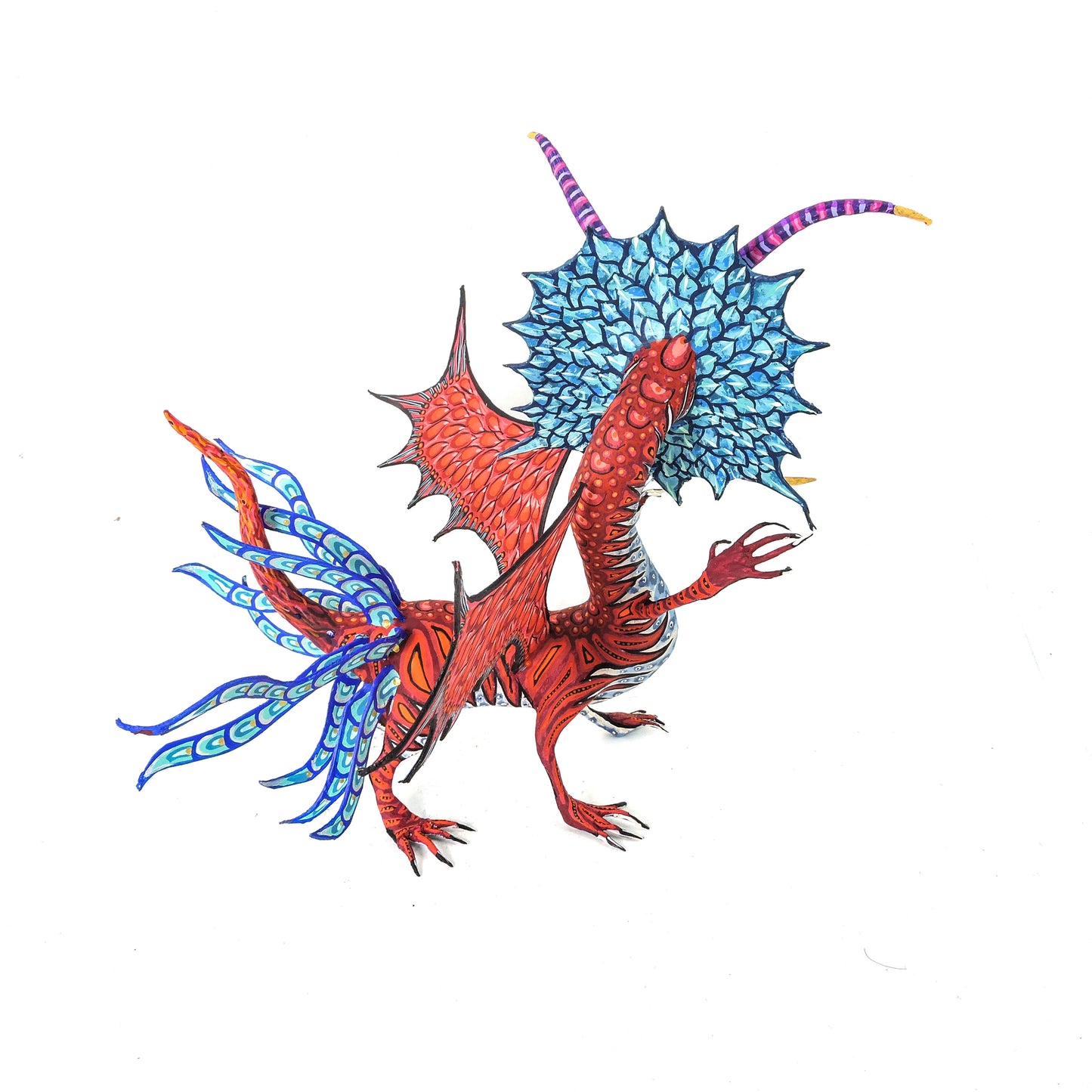 Felino Crestado Rojo