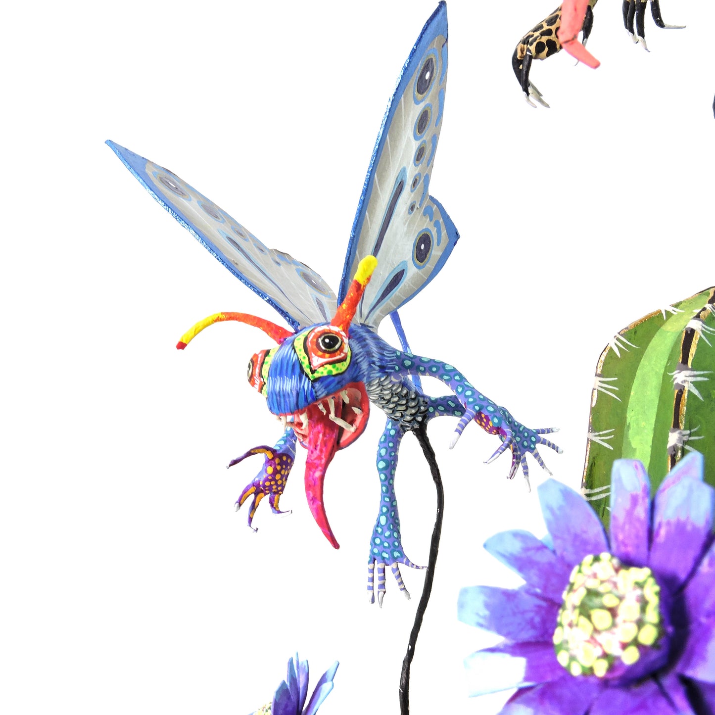 Biznaga con Alebrije Morada