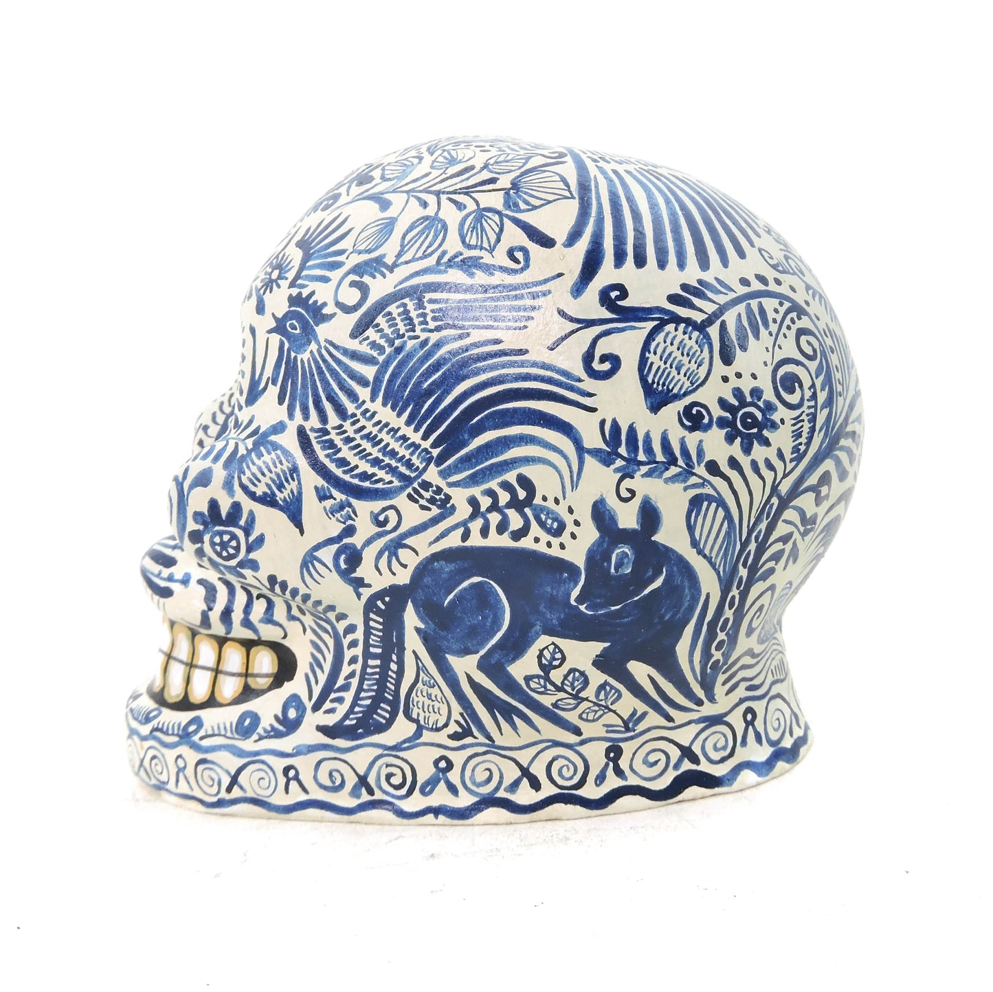 Craneo de Barro Talavera