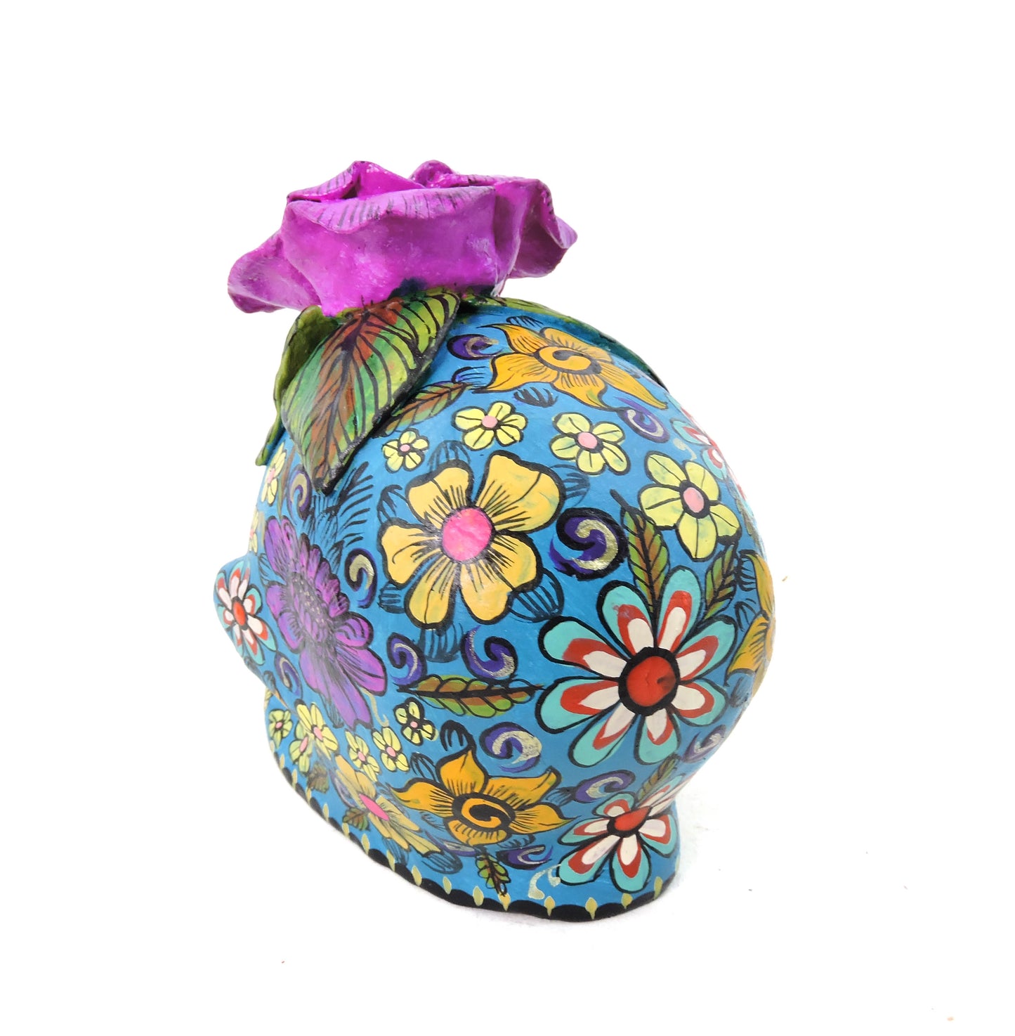 Craneo de Barro Rosa