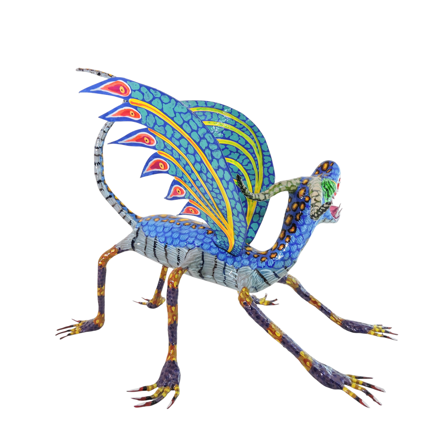 Dragon Serafin de dos alas Azul