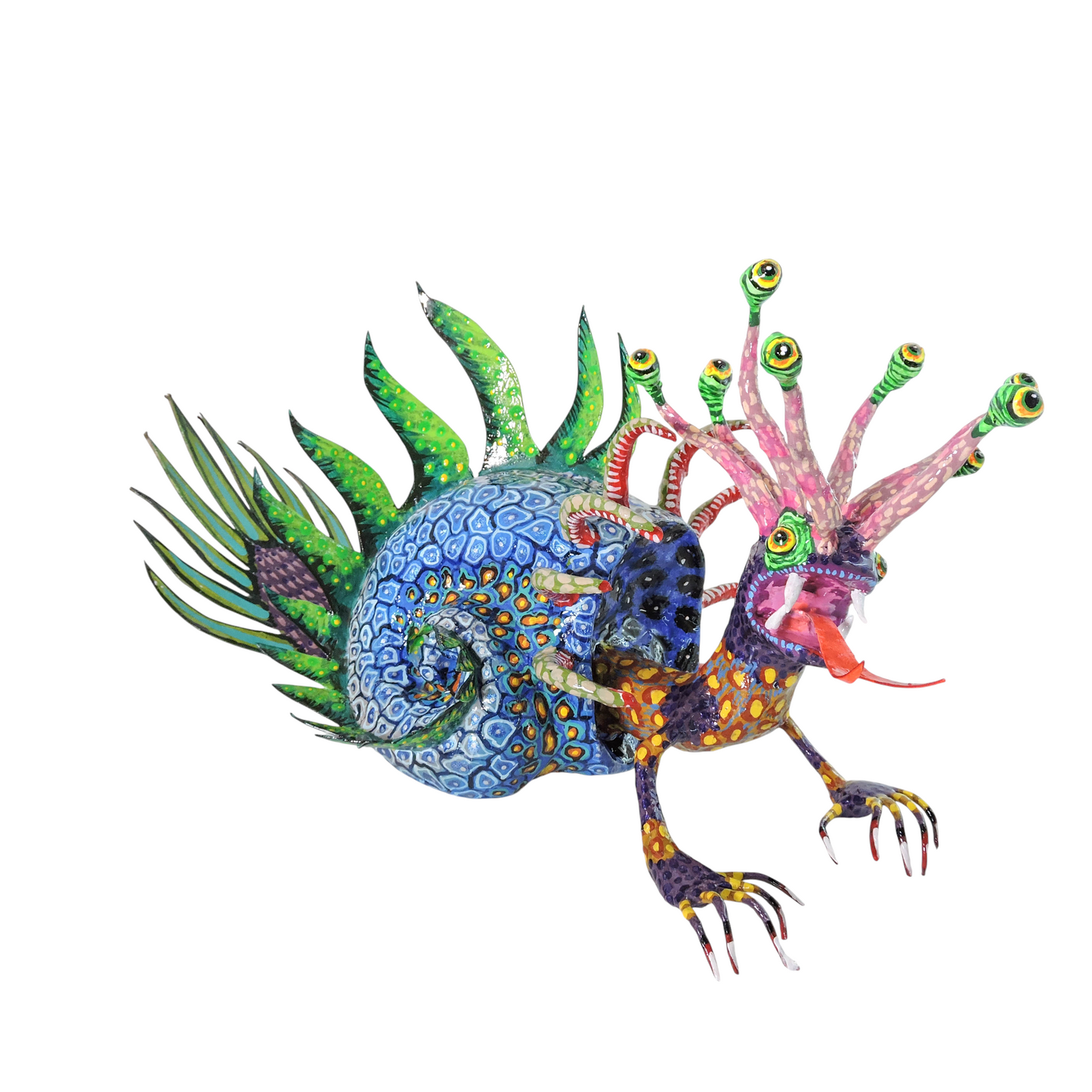 Caracol Abisal Opossum Crestado Azul