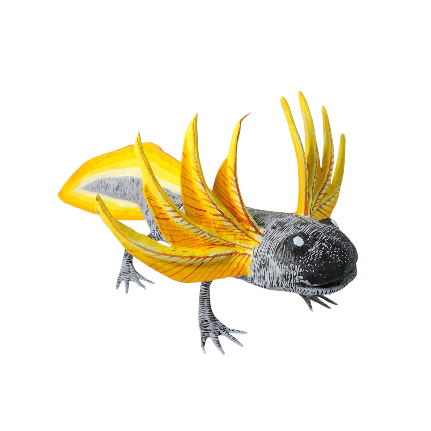 Ajolote Amarillo Albino