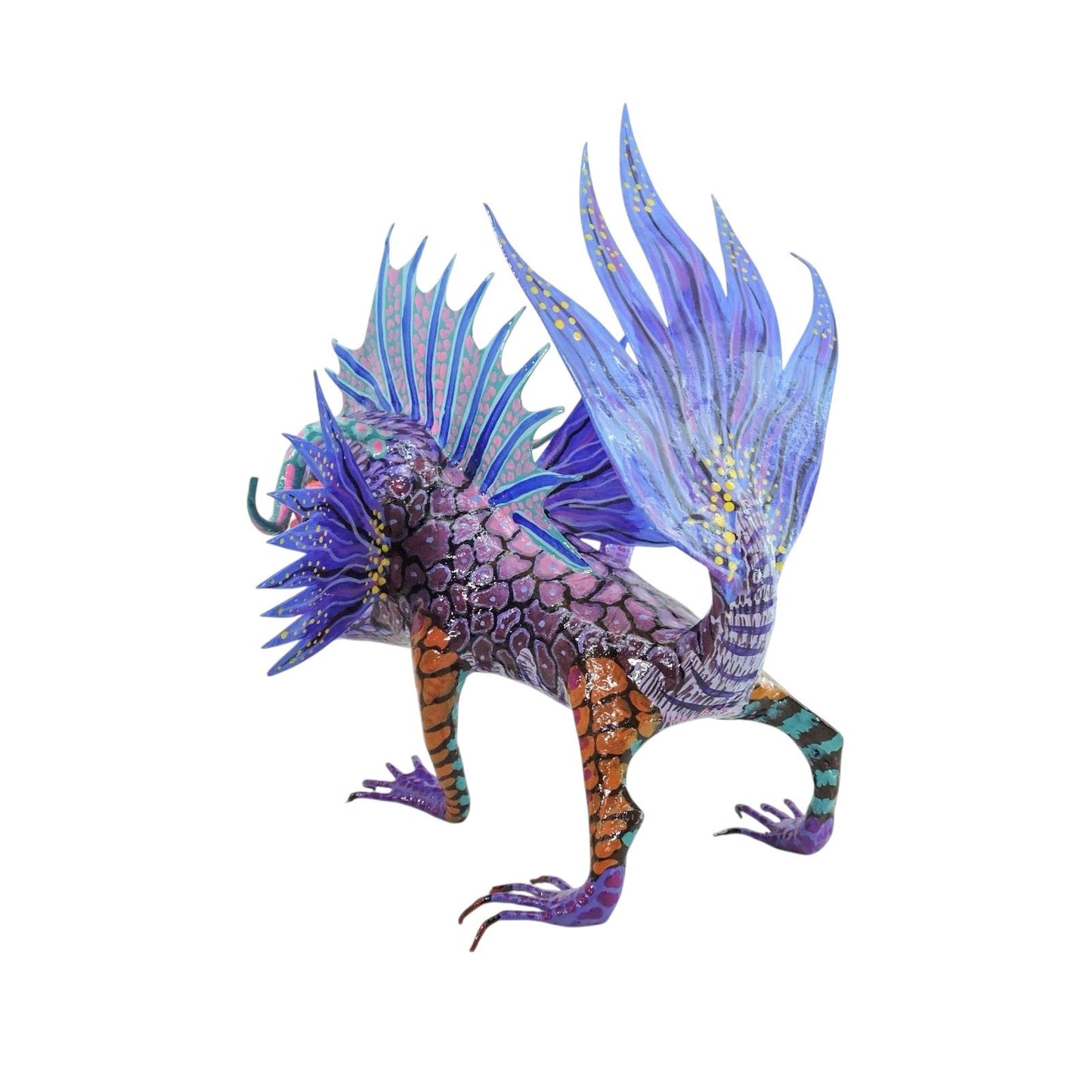 Pez Anfibio Crestado Morado