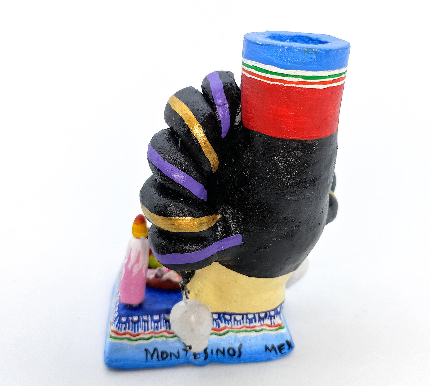 Ofrenda Frida Calavera mini Azul