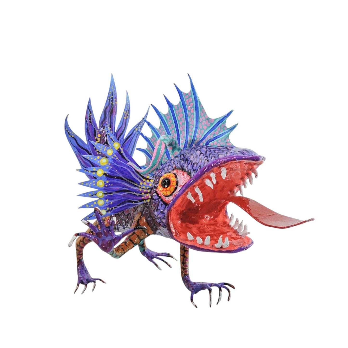 Pez Anfibio Crestado Morado