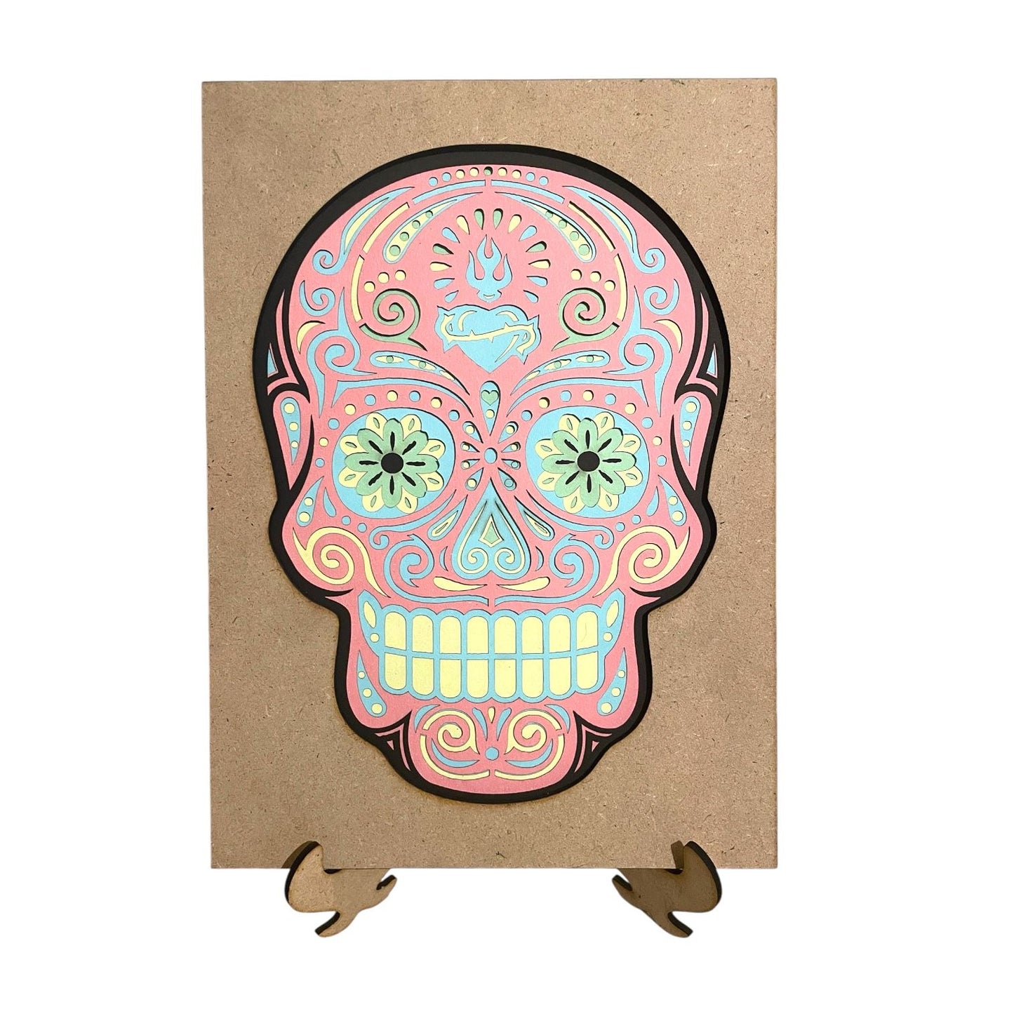 Cuadro decorativo Calavera de Azúcar