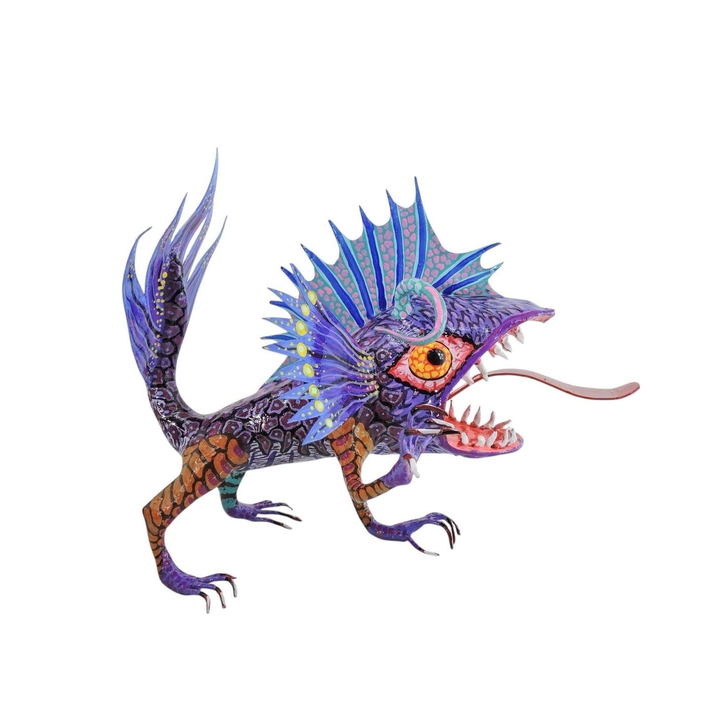 Pez Anfibio Crestado Morado