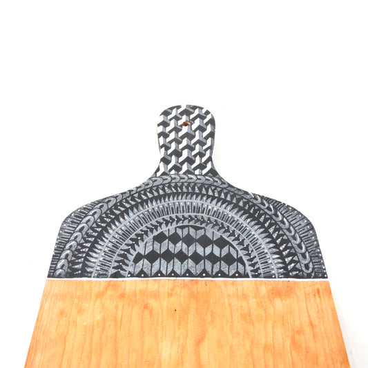 Tabla De Quesos Artesanal Alebrije Artesania Mexicana Negra