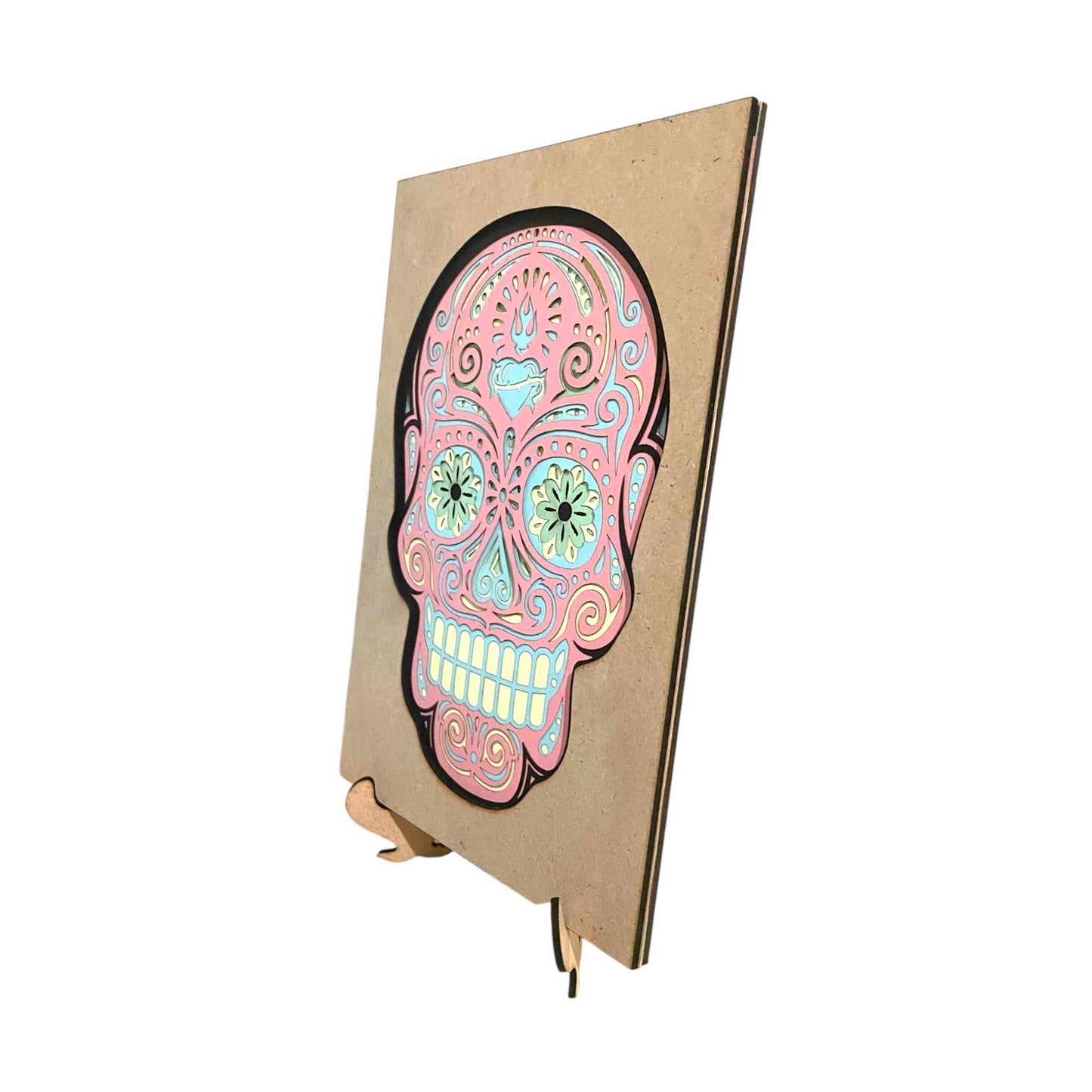 Cuadro decorativo Calavera de Azúcar