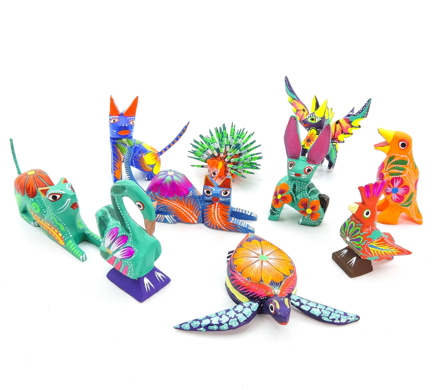 Set De 140 Alebrijes Mini