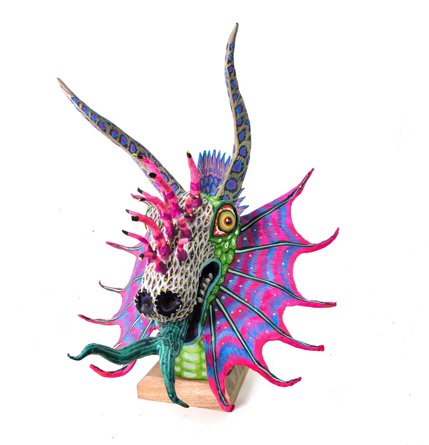 Busto Alebrije Caballo Serpiente