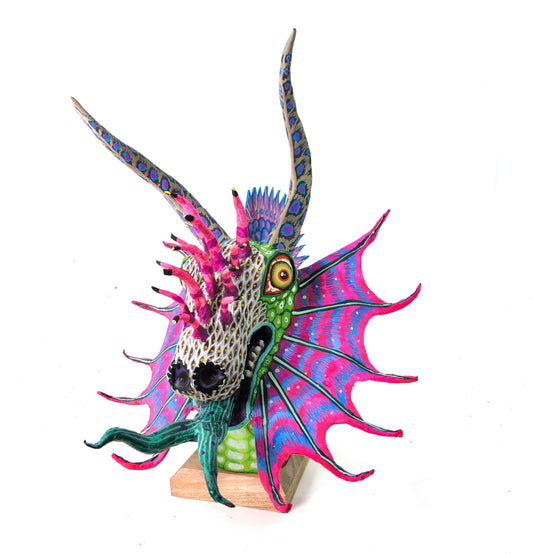 Busto Alebrije Caballo Serpiente