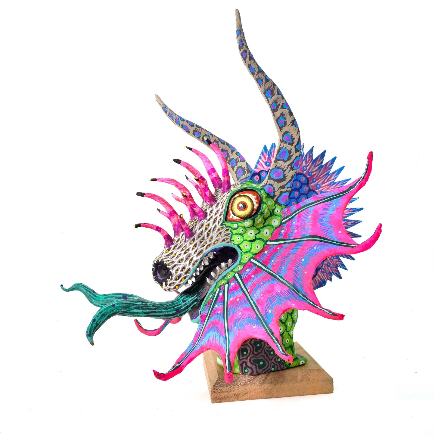 Busto Alebrije Caballo Serpiente
