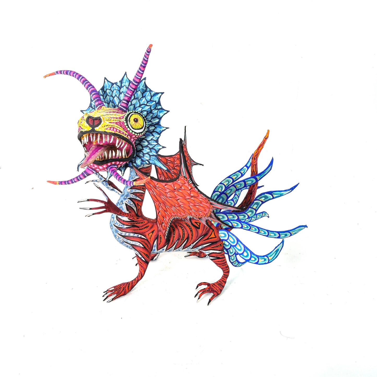 Felino Crestado Rojo