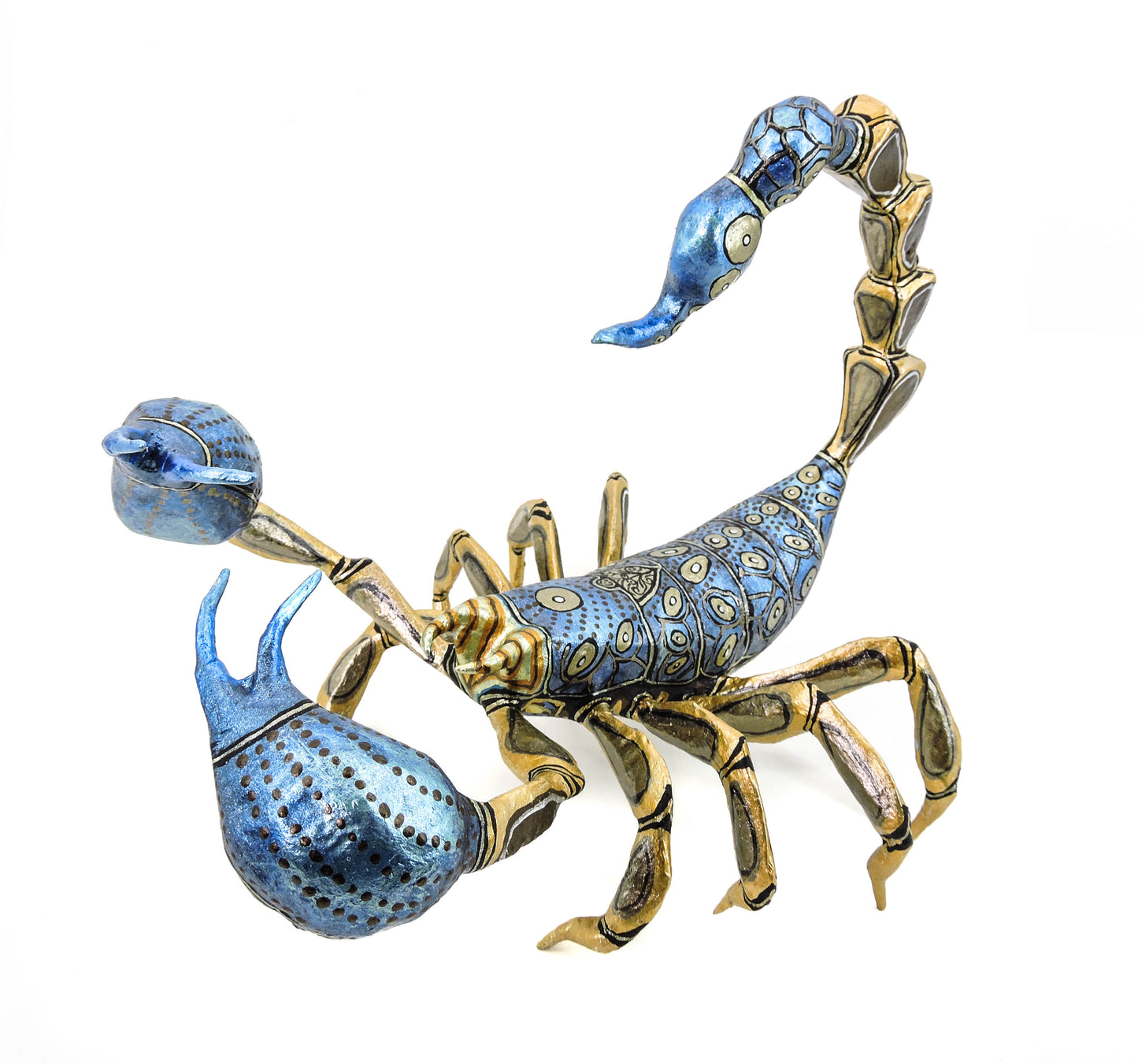 Escorpion Metalico Azul