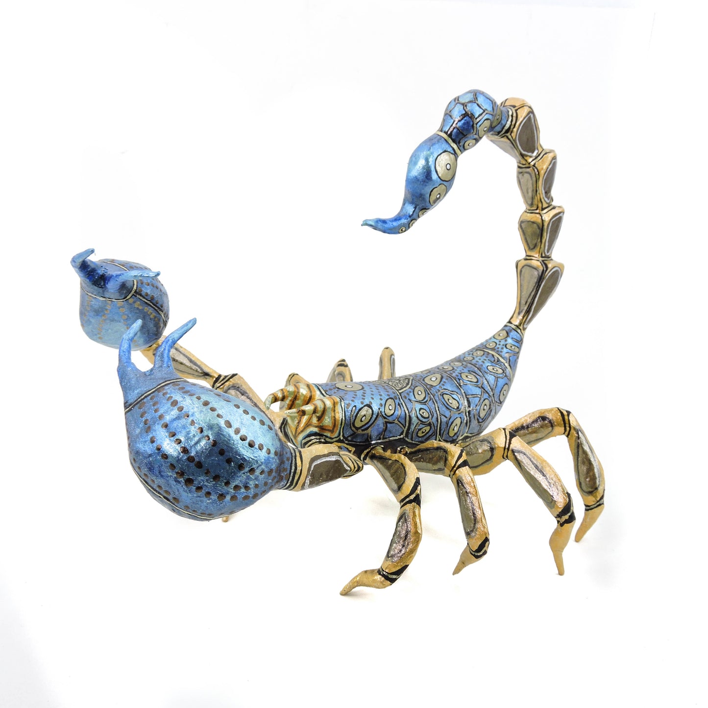 Escorpion Metalico Azul
