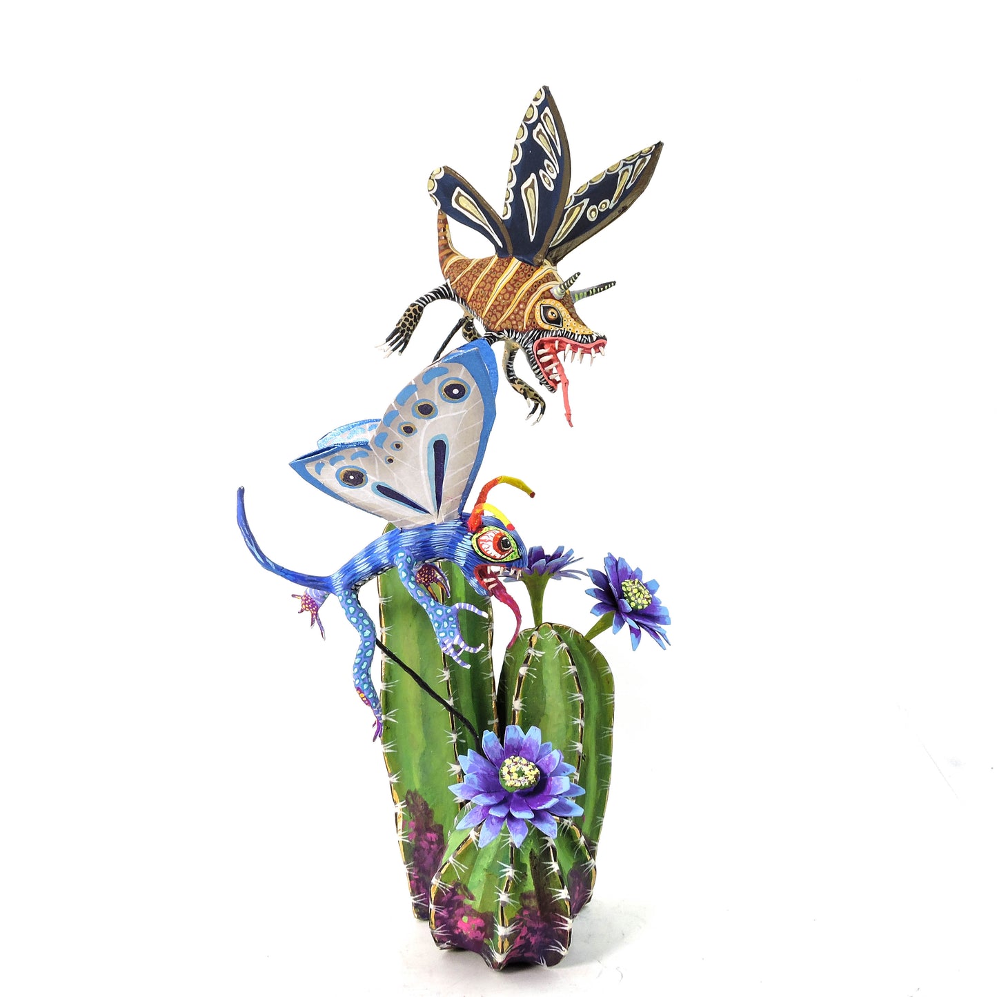 Biznaga con Alebrije Morada