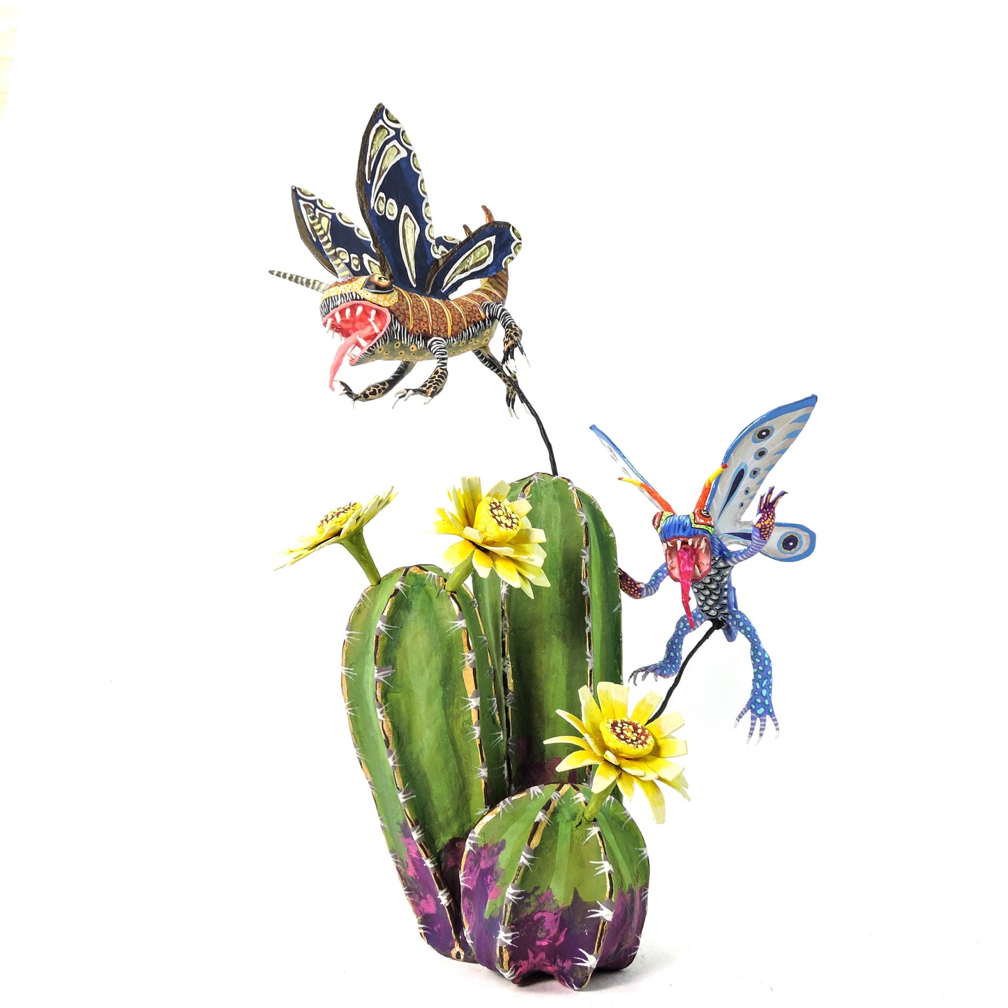Biznaga con Alebrije Amarilla