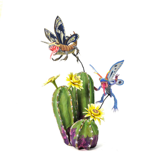 Biznaga con Alebrije Amarilla