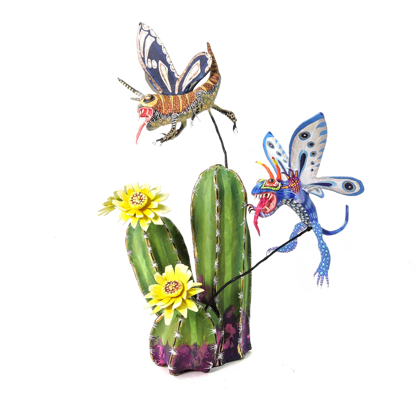 Biznaga con Alebrije Amarilla