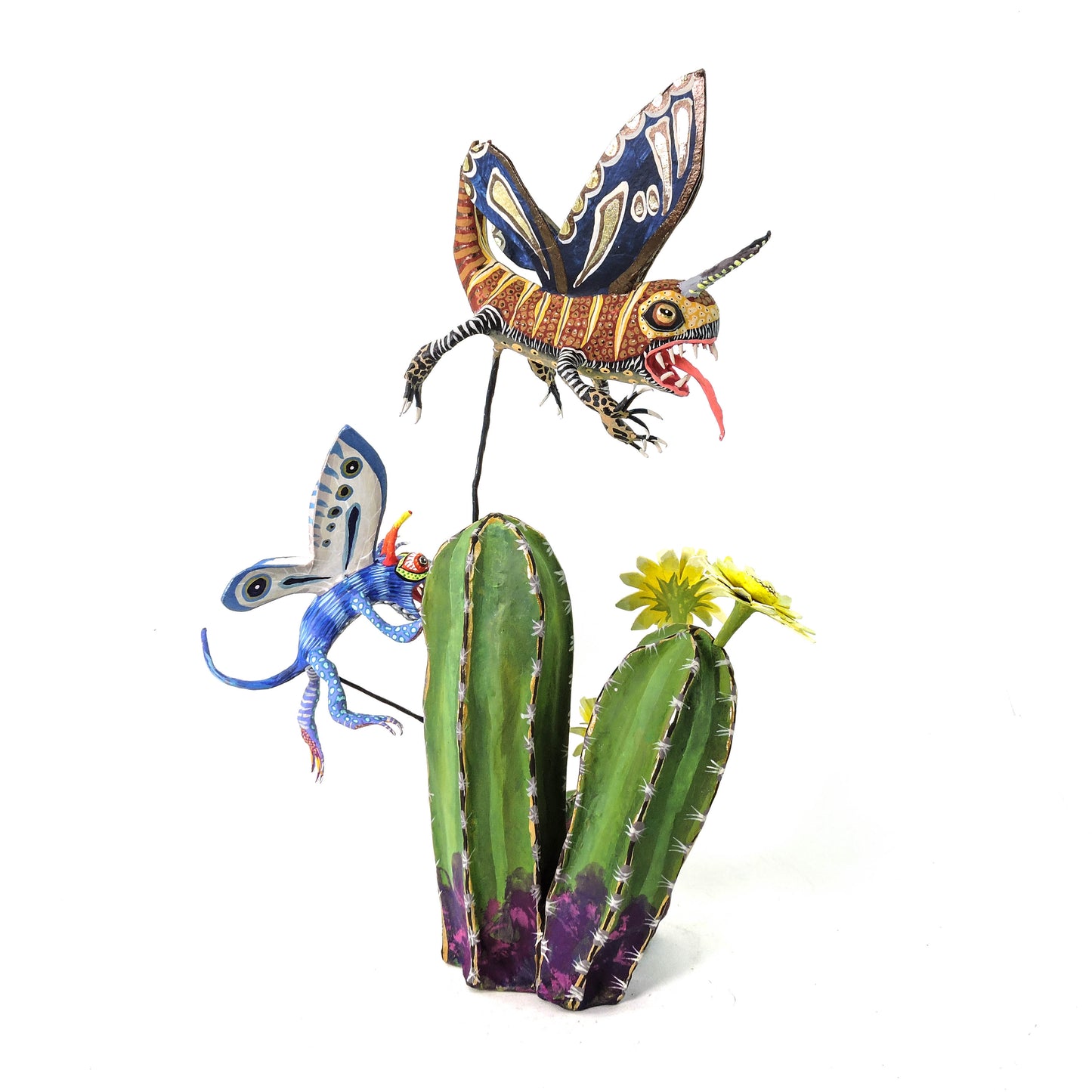 Biznaga con Alebrije Amarilla