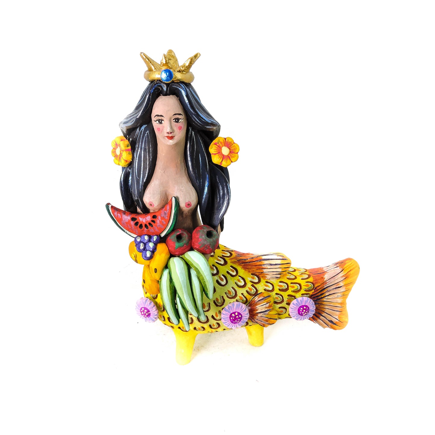 Sirena Tlalchana con Fruta