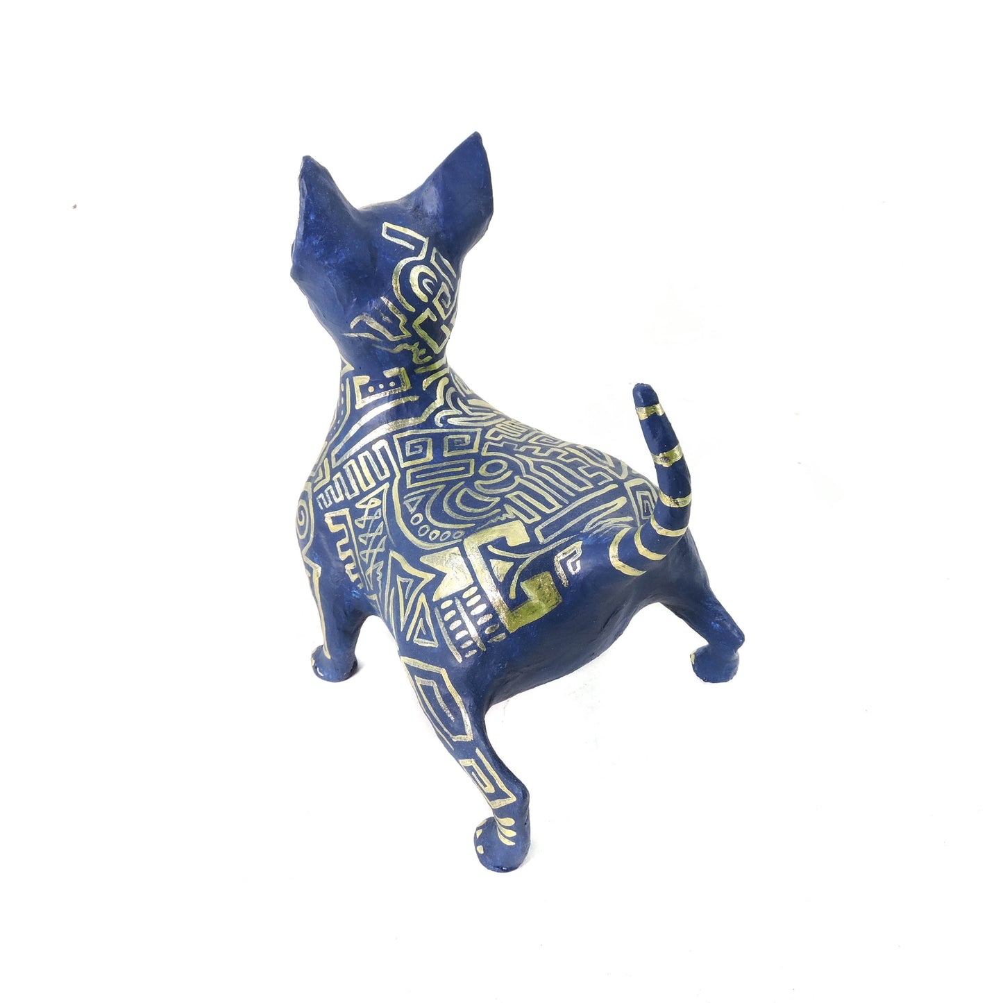 Chihuahua Gordito Grecas Azul