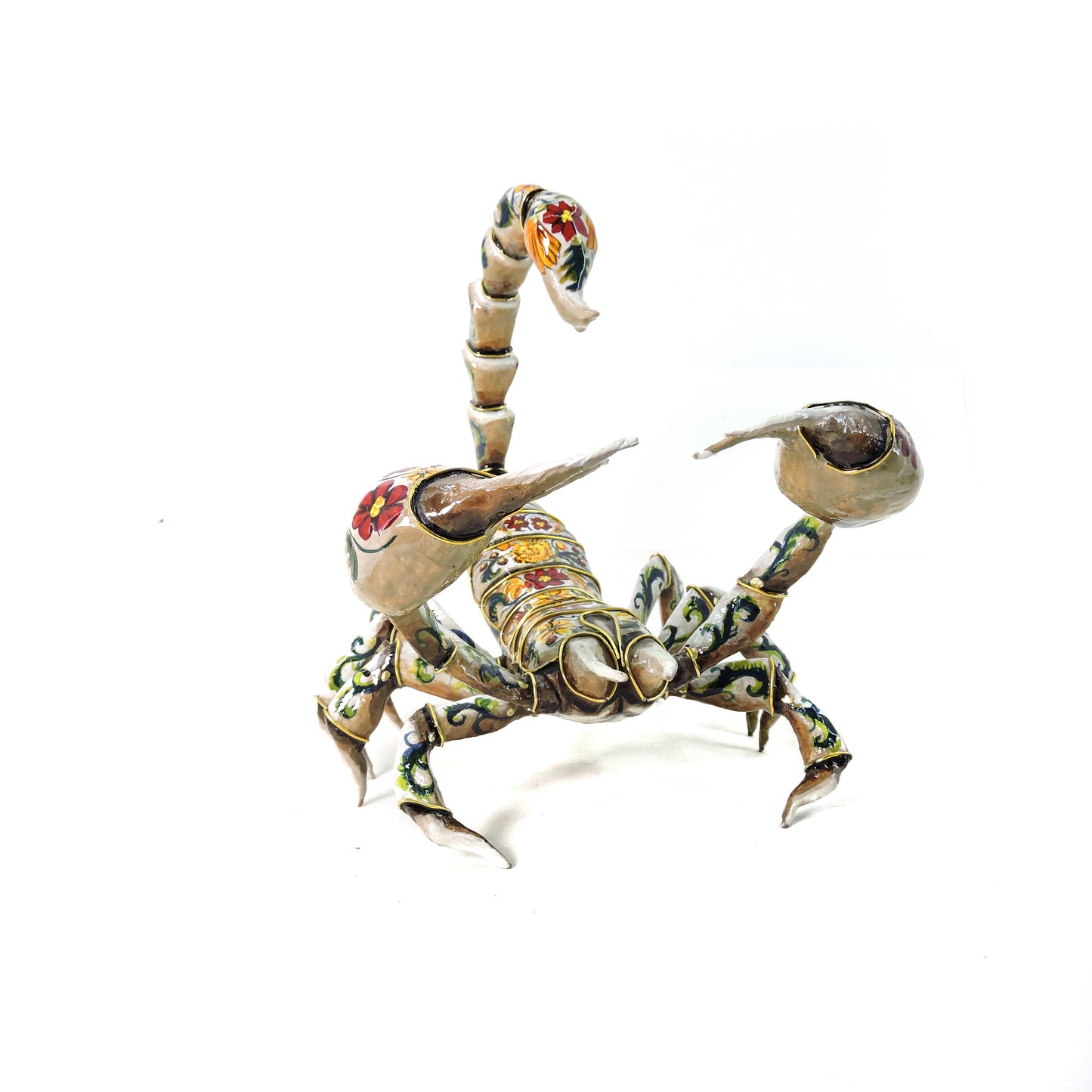 Escorpion Metalico Rosas