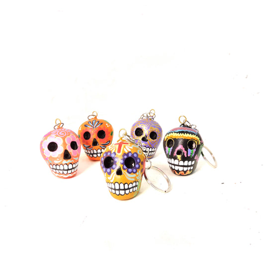 Set de 5 llaveros Craneo 1