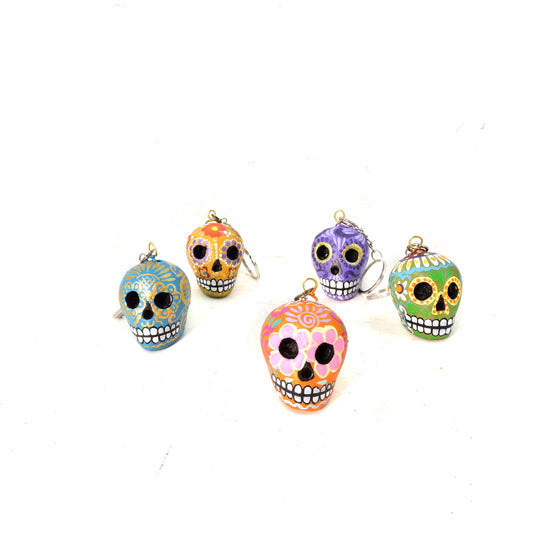 Set de 5 llaveros Craneo 7