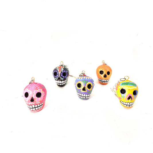 Set de 5 llaveros Craneo 8