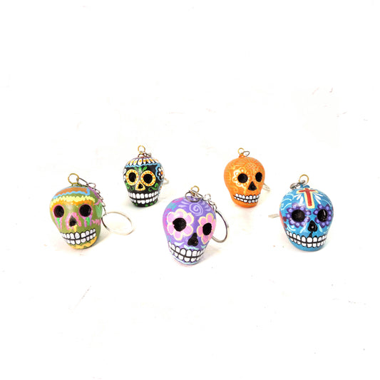 Set de 5 llaveros Craneo 11