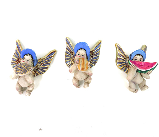 Querubines Con comida