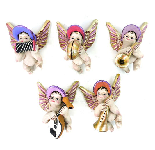 Querubines Con Instrumentos