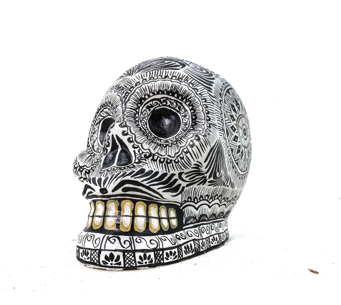 Craneo de Barro Cenefas