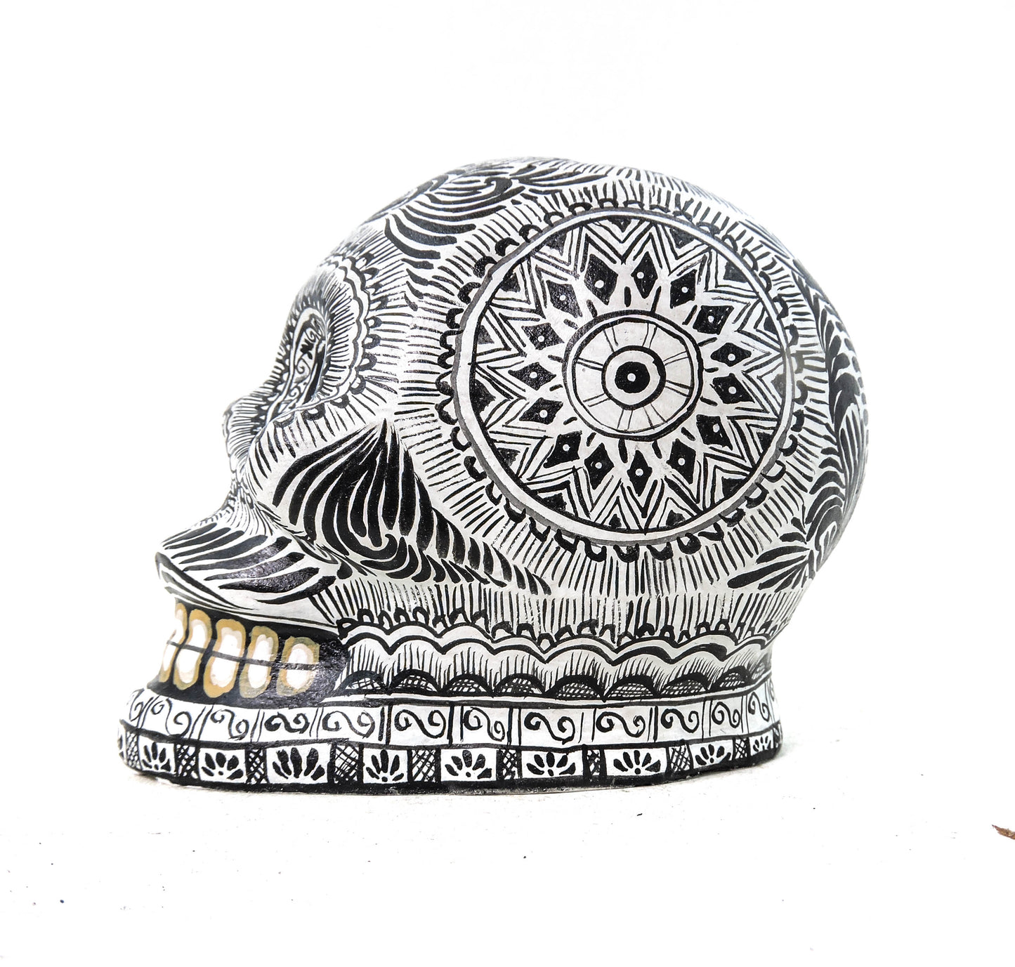 Craneo de Barro Cenefas