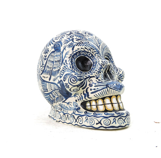 Craneo de Barro Talavera