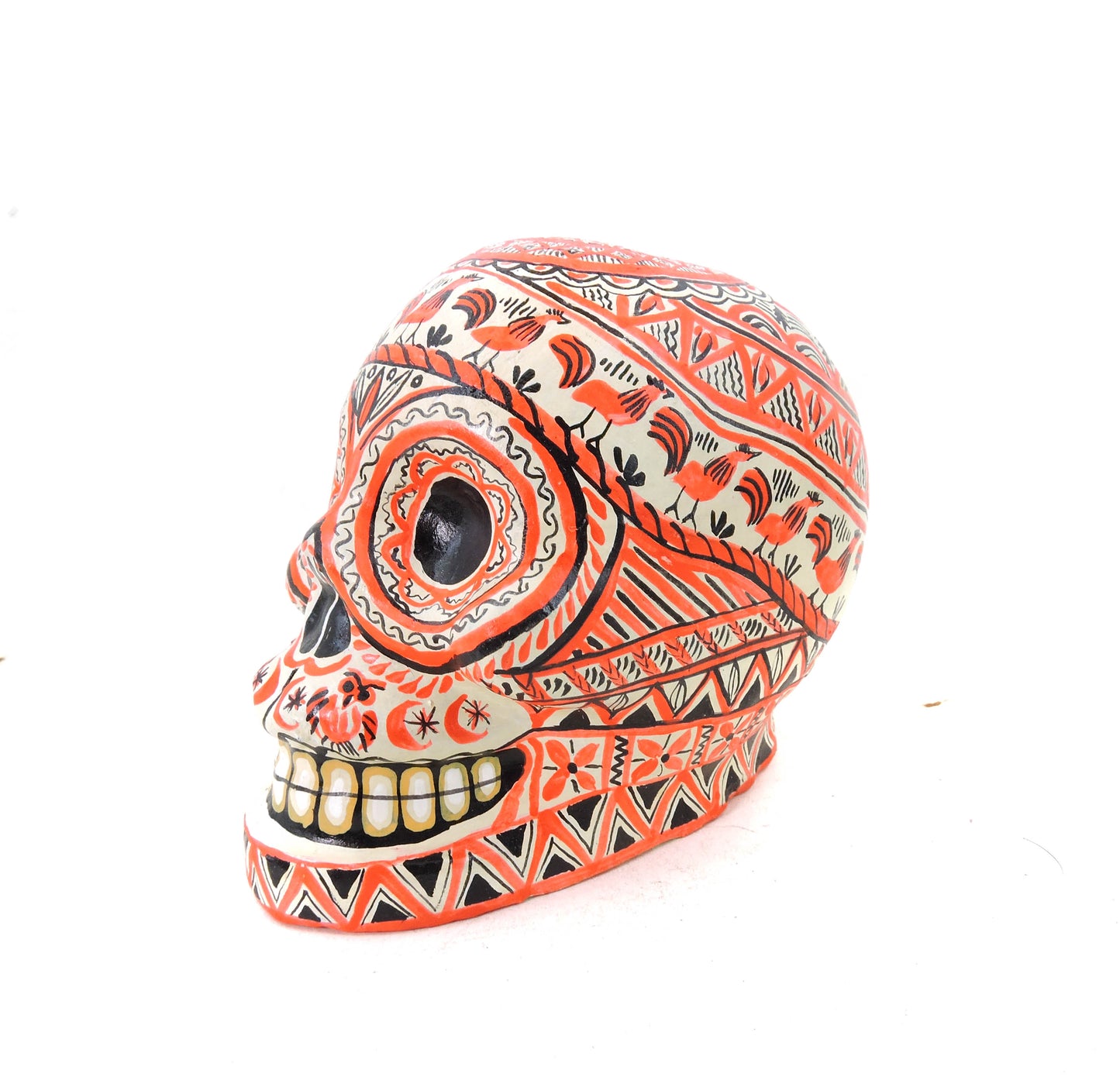 Craneo de Barro Fuego