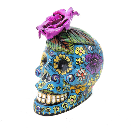 Craneo de Barro Rosa