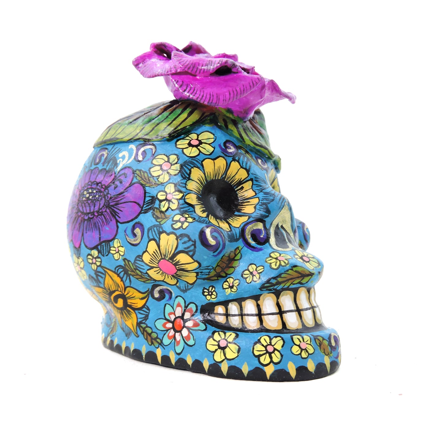 Craneo de Barro Rosa