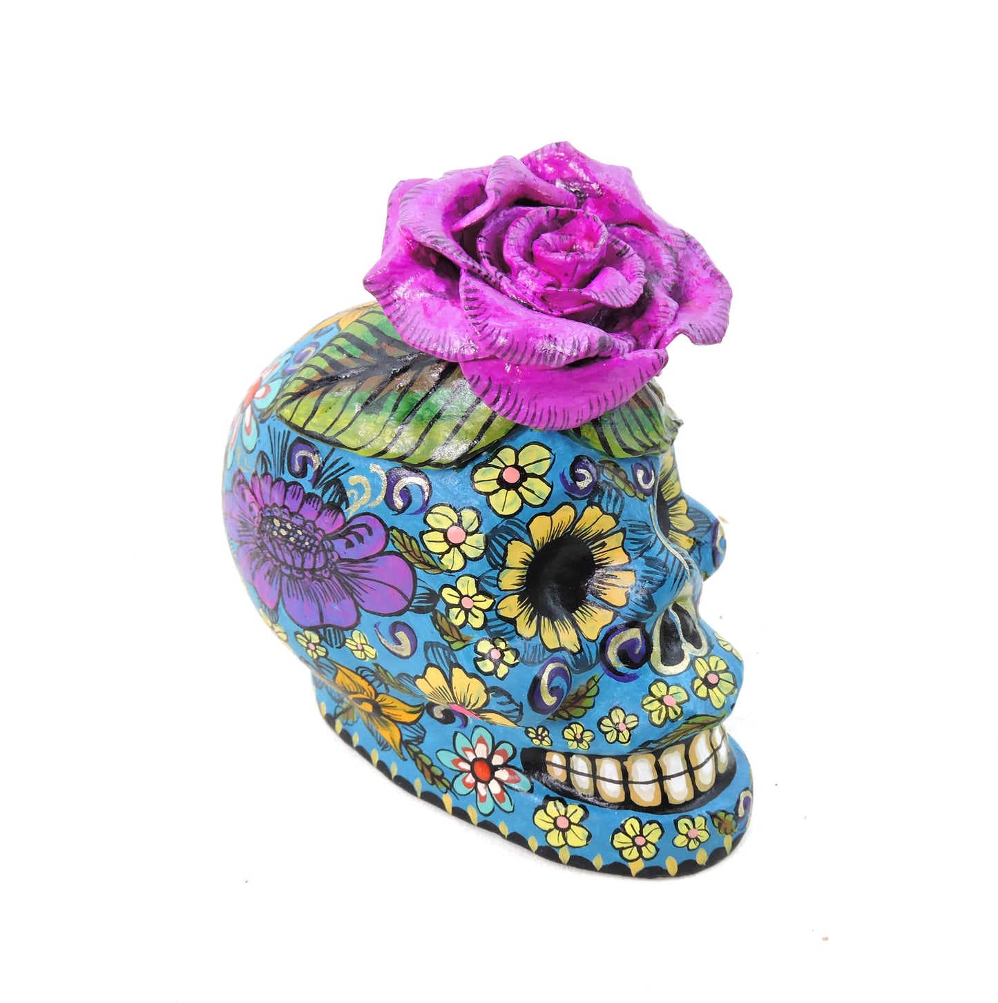 Craneo de Barro Rosa