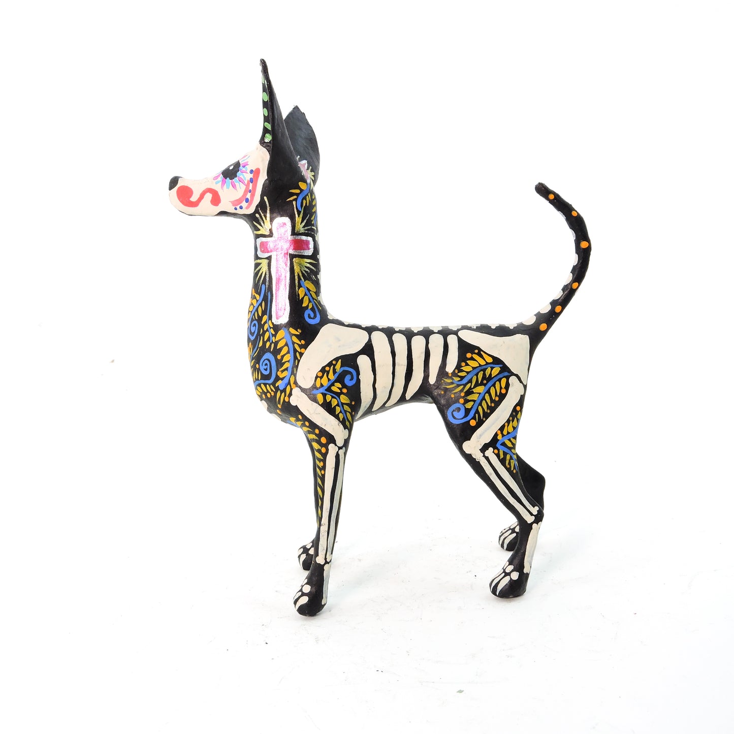 Xolo parado Cruz Roja