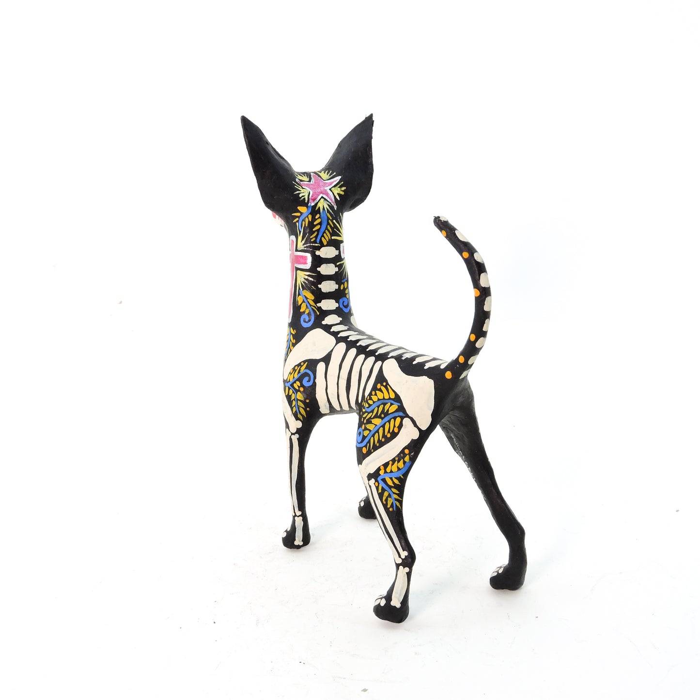 Xolo parado Cruz Roja