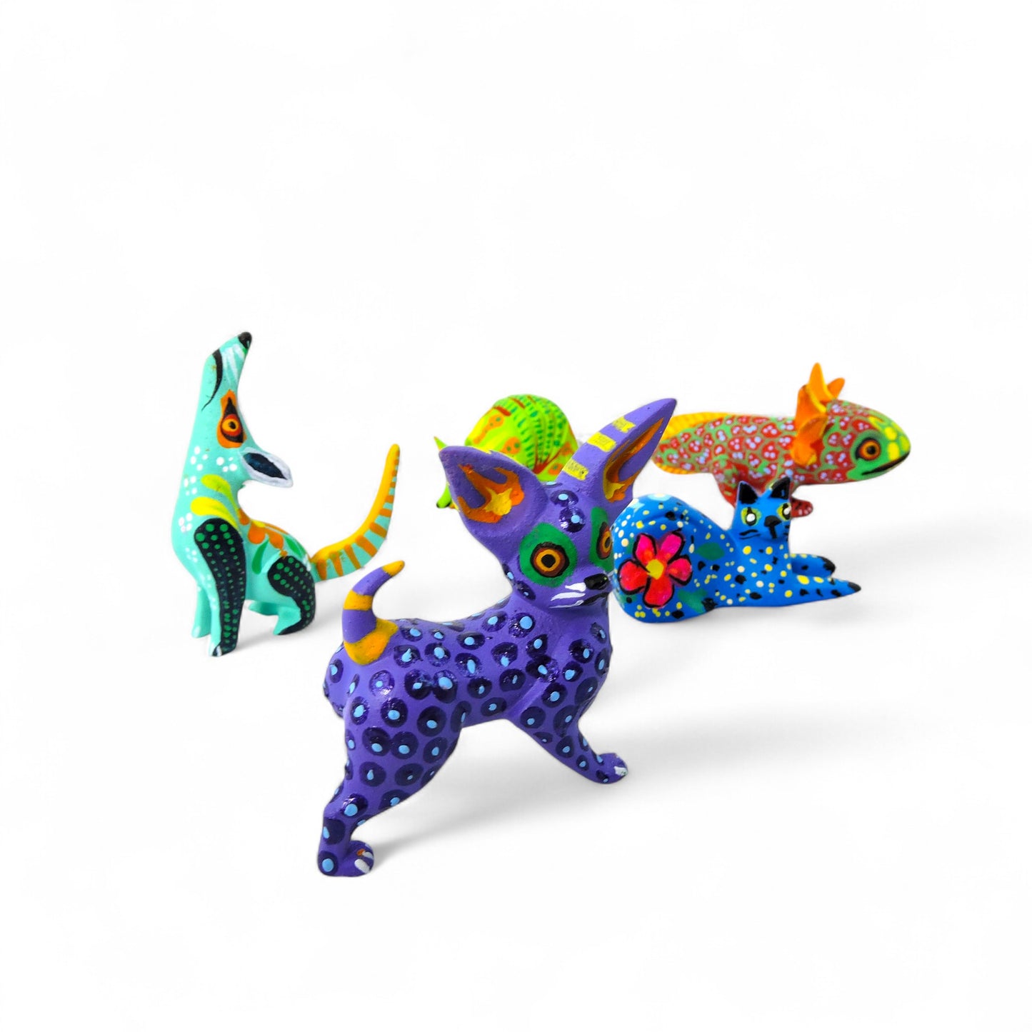 Set De 5 Alebrijes Mini 3D