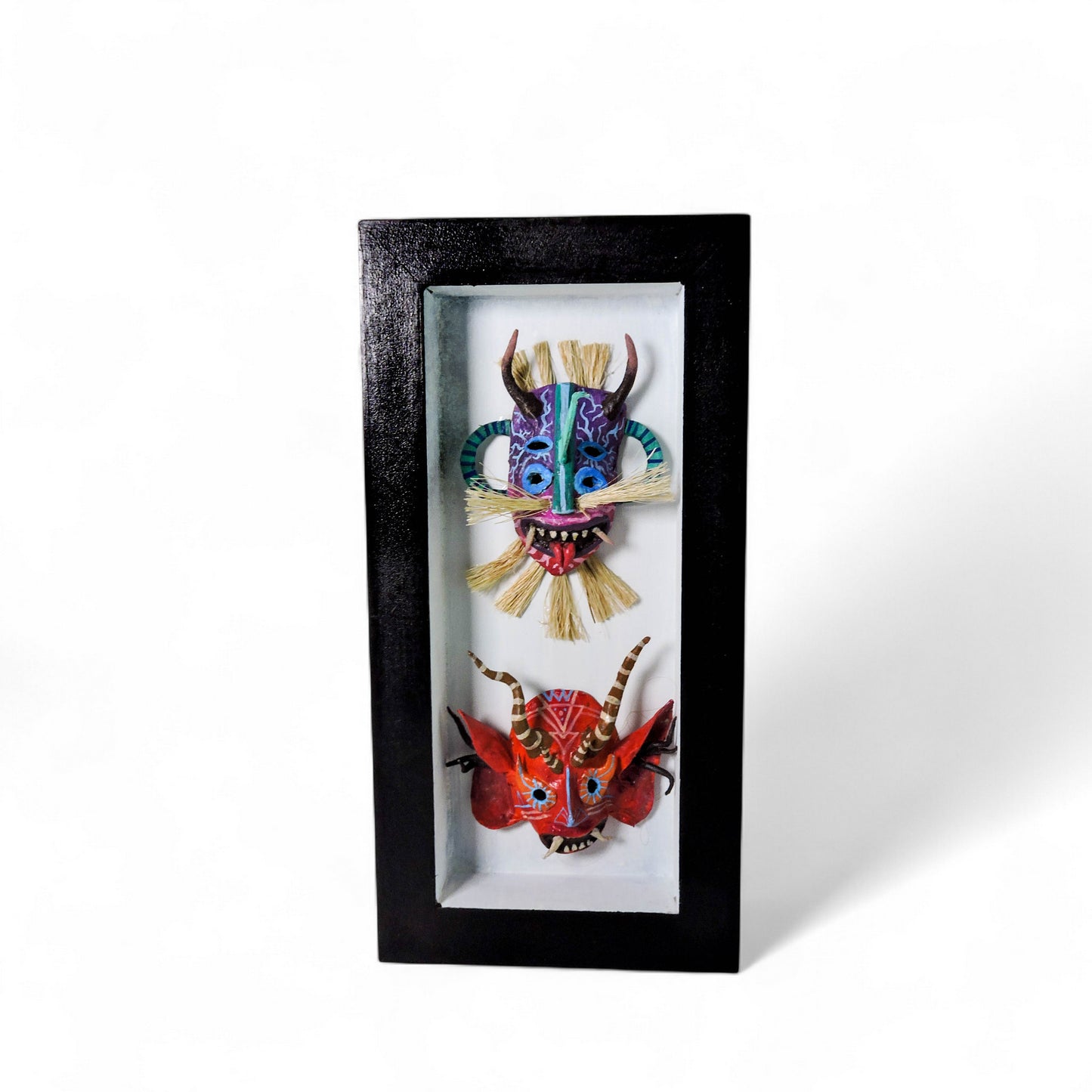 Mascara señor rojo y Anciano Txul