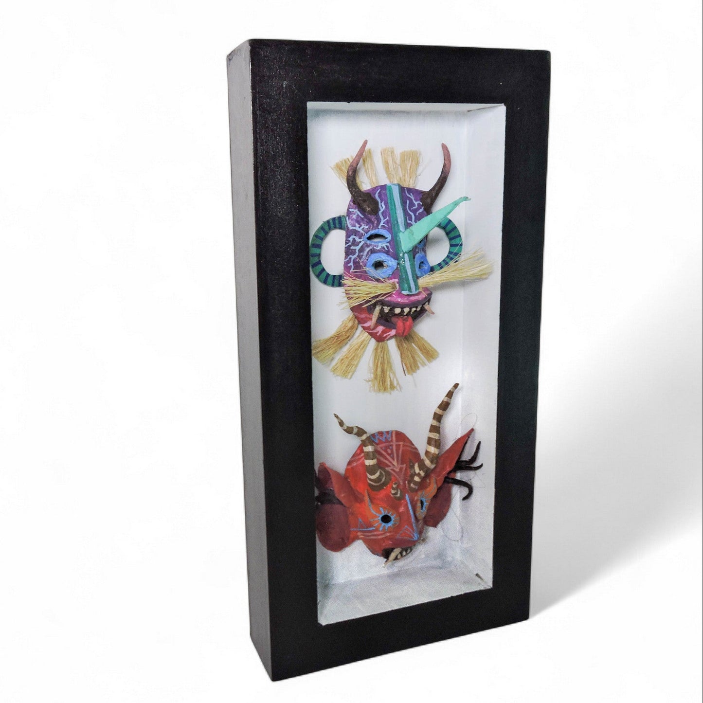 Mascara señor rojo y Anciano Txul