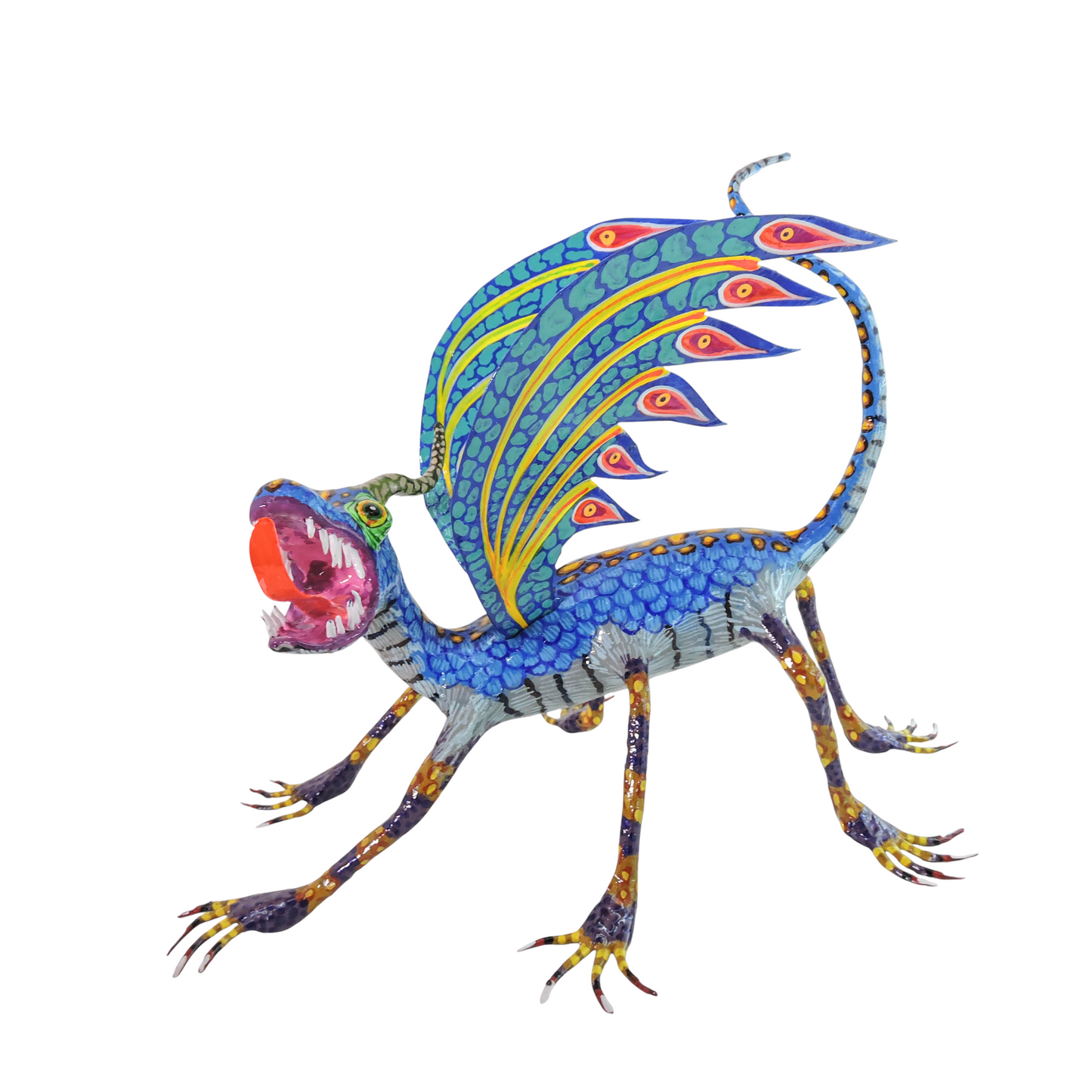 Dragon Serafin de dos alas Azul