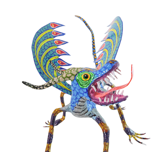 Dragon Serafin de dos alas Azul