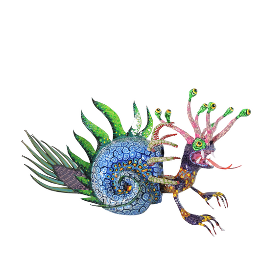 Caracol Abisal  Opossum Crestado Azul